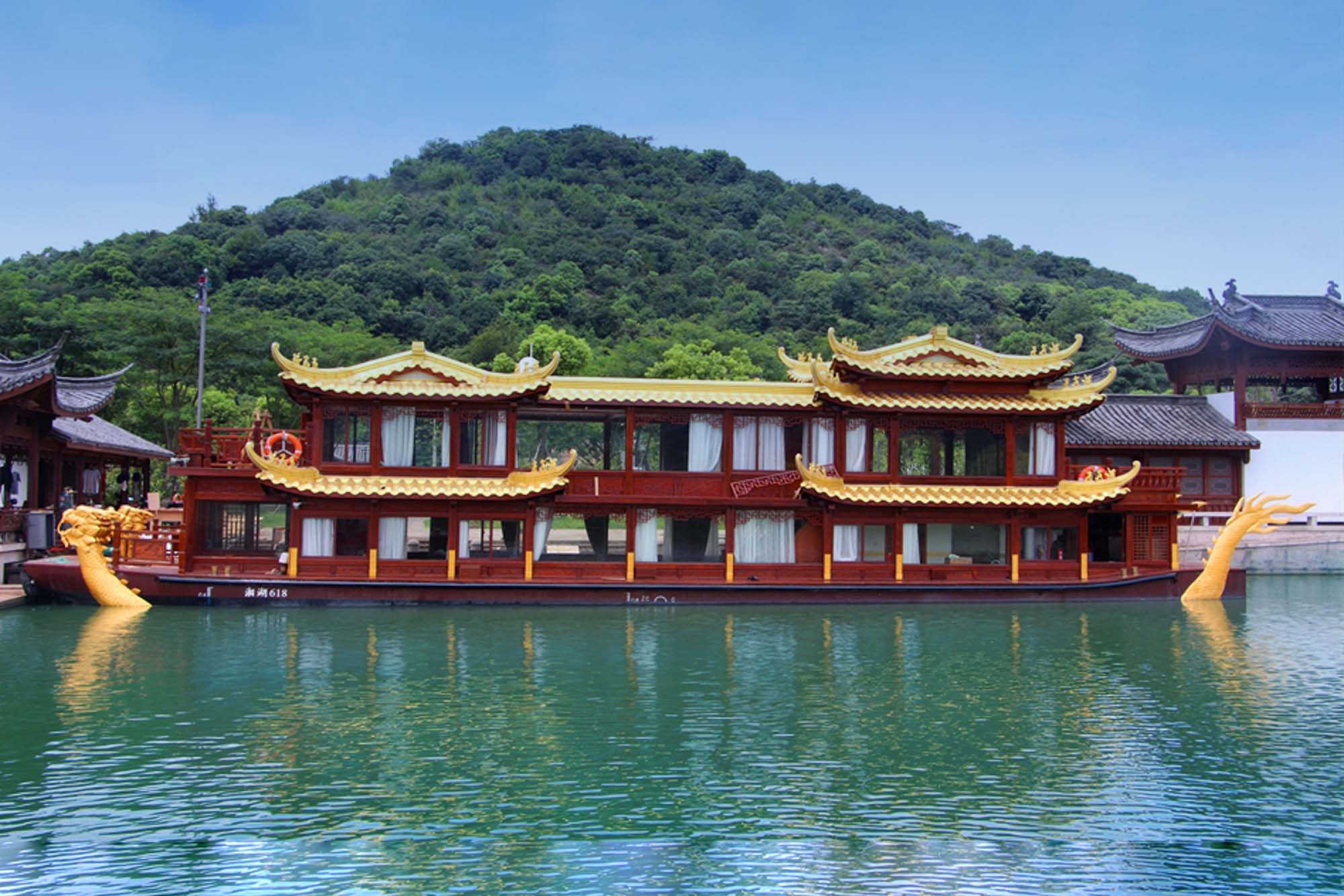 湘湖游船